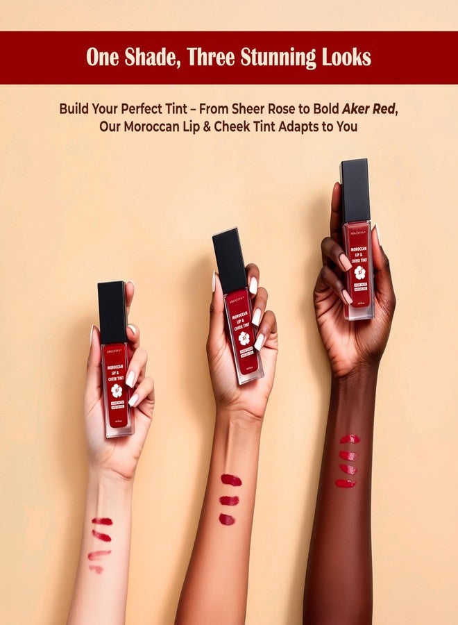 Argaviva Aker Fassi Tinted Lip Stain and Cheek Tint with Argan Oil – Lightweight Lipstain for Natural Glow, Moisturizing Color, Long-Lasting Lip Tint Stain, and Plant-Based Beauty - Image 4